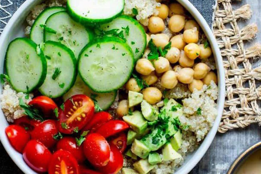 Chickpea & Quinoa Budha Bowl