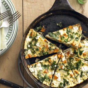 Leftover Turkey Breakfast Frittata