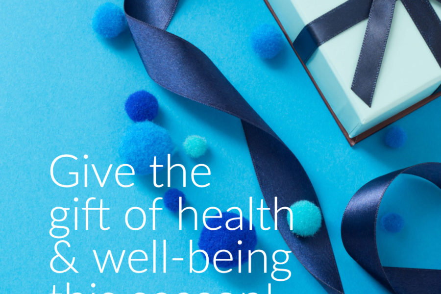 Give the gift of health & well-being this season! Get a CW Gift Certificate!