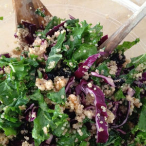 Kale Cabbage & Quinoa Salad Recipe